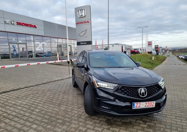 Acura RDX cena 172600 przebieg: 49500, rok produkcji 2021 z Sieraków małe 781
